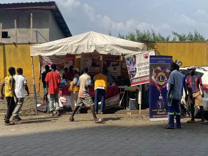 Le Lions Clubs International et Les Repas du Cœur mobilisés : 225 repas servis au Marché Sandaga de Douala