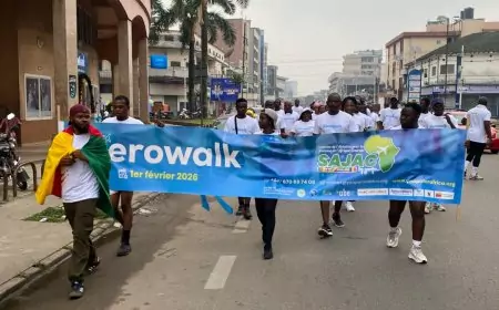 Aérowalk Yaapa de Douala : quand la jeunesse marche pour l’aviation africaine inclusive