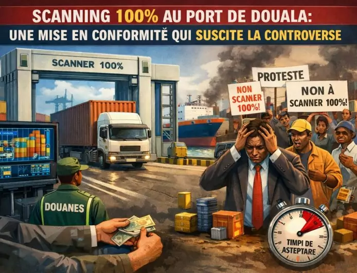 Scanning à 100% au Port de Douala : une mise en conformité qui suscite la controverse