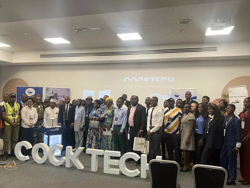 Cameroun : Sparte Robotics lance l’Atawi-3A3, un drone marin conçu pour surveiller les eaux portuaires