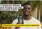 Passeport pour une Nouvelle Vie : Ces Pays qui Ouvrent Leurs Portes à la Diaspora Africaine