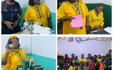 Dans sa clinique naturelle du Marché Tanko, Elisabeth Yuwun soigne malgré la crise