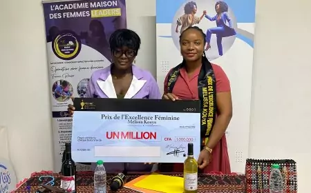 MK Foods remporte le Prix d’excellence féminine Mélissa Kouya 2026 : un million de francs CFA pour valoriser les vins locaux camerounais