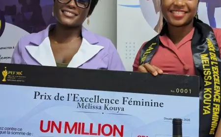 MK Foods remporte le Prix d’excellence féminine Mélissa Kouya 2026 : un million de francs CFA pour valoriser les vins locaux camerounais