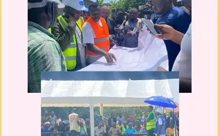 Projet Ndollè City à Sikoum : descente sur le site, séance de travail avec les communautés locales et cap sur la pose de la première pierre