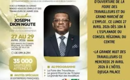 WORK UP CAMEROUN, la Grande Foire des travailleurs s’ouvre ce lundi à Yaoundé