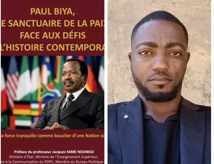 Édition au Cameroun : Brice Molemh signe la couverture primée du livre sur Paul Biya  