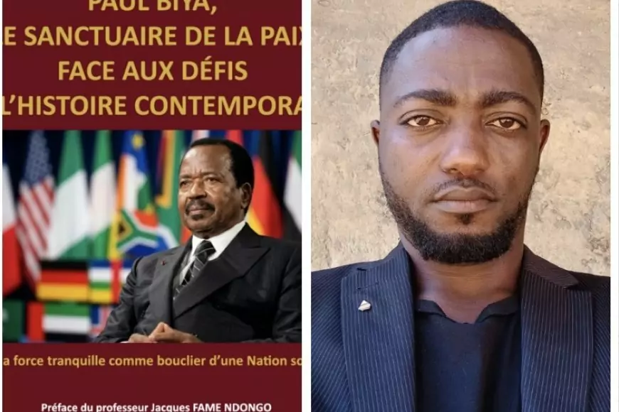 Édition au Cameroun : Brice Molemh signe la couverture primée du livre sur Paul Biya  