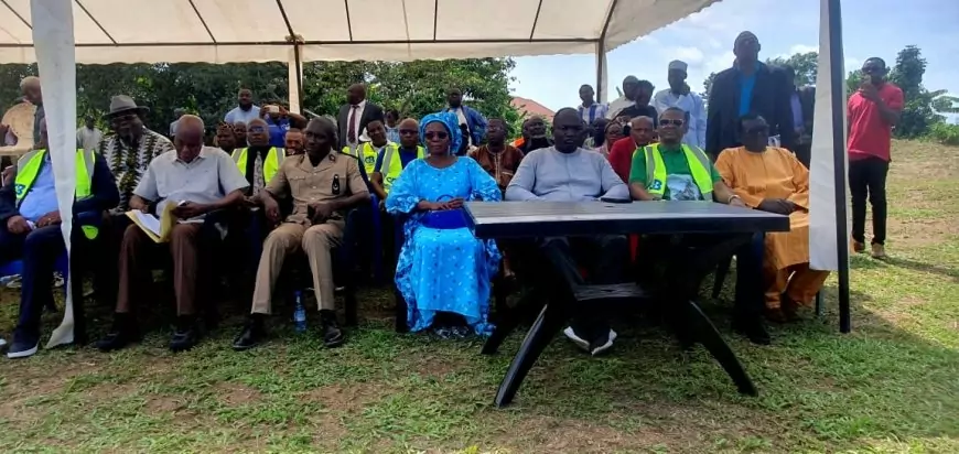 Projet Ndollè City à Sikoum : descente sur le site, séance de travail avec les communautés locales et cap sur la pose de la première pierre