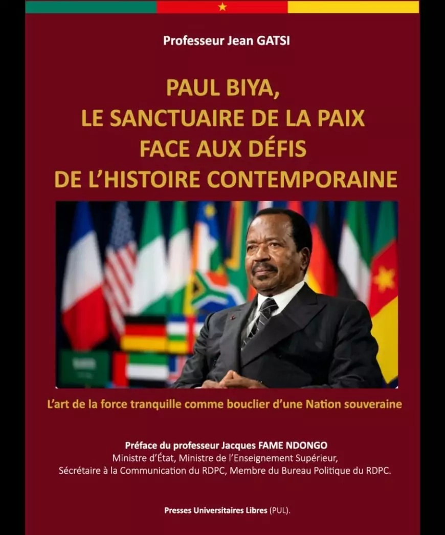 Édition au Cameroun : Brice Molemh signe la couverture primée du livre sur Paul Biya  