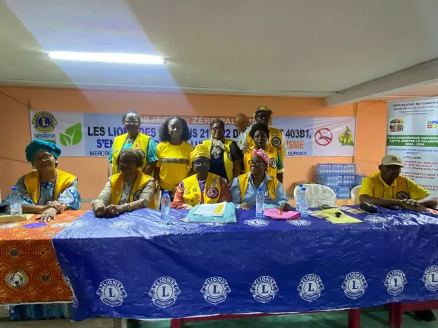 Paludisme au Cameroun : les Lions clubs des Régions 21 et 22 sensibilisent et distribuent des moustiquaires aux élèves du Collège les Lauréats à Douala