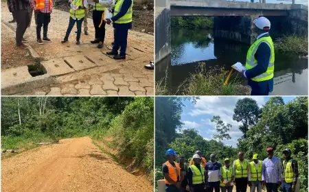 Du Wouri au Nkam, le Fonds Routier contrôle ses chantiers dans le Littoral