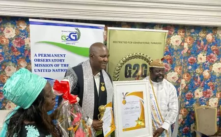 Un homme debout pour les sans-voix : Alphonse Ayissi Abena reçoit le Prix G2G du Courage 2026