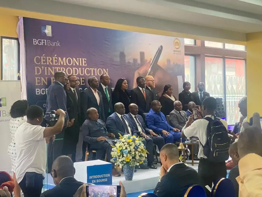 Marché boursier : BGFI Holding Corporation fait son entrée historique à la Bvmac