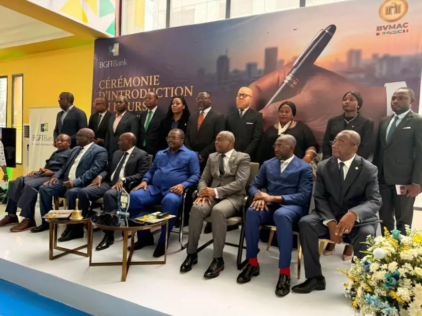 Marché boursier : BGFI Holding Corporation fait son entrée historique à la Bvmac