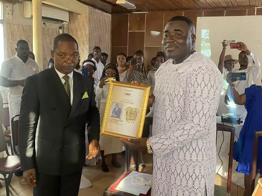 Un Award d’or pour le Docteur h.c. Stephan Jonathan Din, bâtisseur silencieux du Cameroun