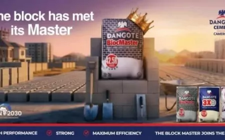 Dangote Cement Cameroon lance “BlocMaster”, un ciment pensé pour les fabricants de parpaings