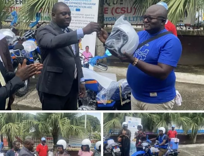 Littoral au Cameroun: 33 motos pour renforcer l’accès aux vaccins dans les zones difficiles