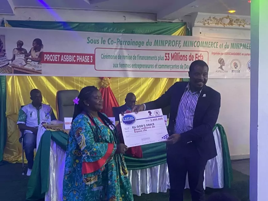 53 millions de FCFA pour les femmes entrepreneures de Douala : l’Asfeccam/Asbbic lance la Phase 3 de son projet de financement