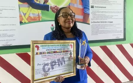 Le Directeur Général d’Emploi Service S.A distingué à Douala : Colette Jeannine Minka reçoit un prix d’excellence et trace de nouvelles ambitions