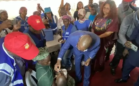 Lancement de la campagne Sasnim 1 et  les JLV polio (T2) : le Littoral mobilisé pour ses enfants