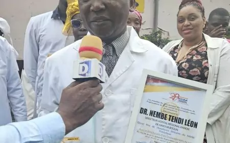 Hôpital régional annexe de Garoua-Boulaï :  Dr Léon Nembe, distingué meilleur gestionnaire 2025