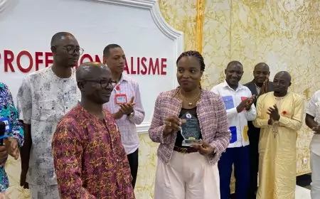 Hôpital Laquintinie de Douala : le Dr Marie Solange Ndom épse Ebongue Manga triplement distinguée par le ROJ-SAPDDA