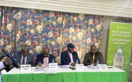 Déchets plastiques : le Cameroun impose 30% de PET recyclé local dès décembre 2026