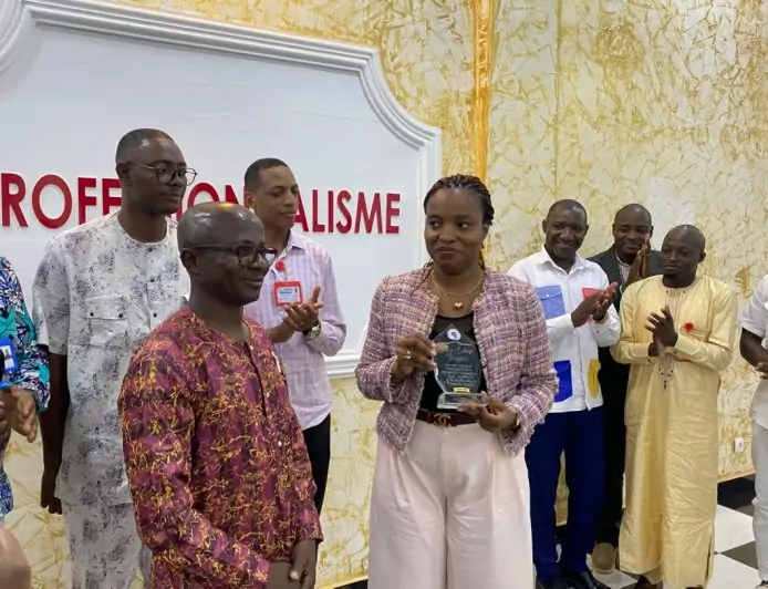 Hôpital Laquintinie de Douala : le Dr Marie Solange Ndom épse Ebongue Manga triplement distinguée par le ROJ-SAPDDA