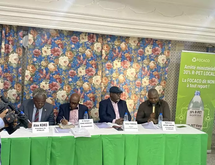 Déchets plastiques : le Cameroun impose 30% de PET recyclé local dès décembre 2026