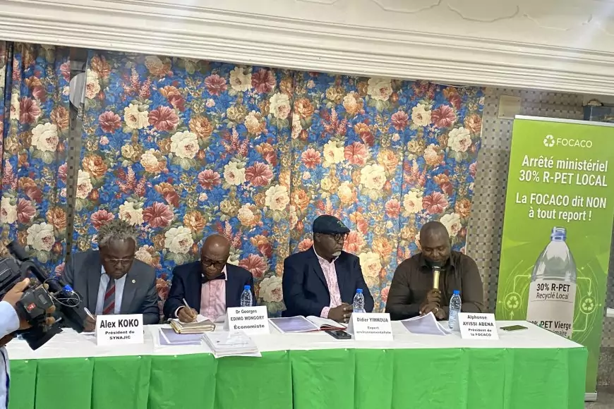 Déchets plastiques : le Cameroun impose 30% de PET recyclé local dès décembre 2026