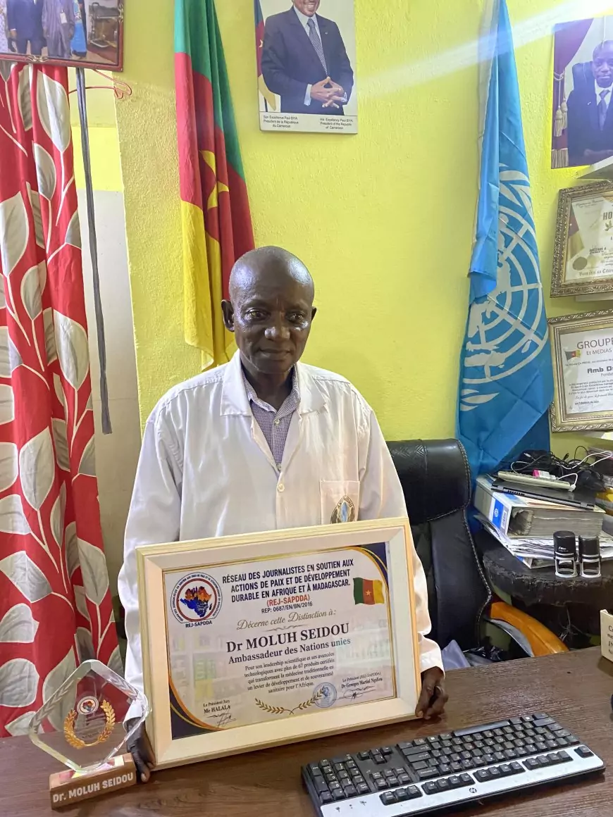 Leadership scientifique et médecine traditionnelle africaine : l’Amb. Dr Moluh Seidou consacré « bâtisseur de la souveraineté sanitaire africaine »