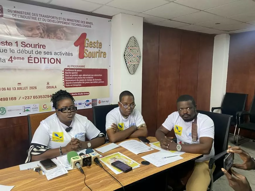 Cameroun : pour sa quatrième édition, “1 Geste 1 Sourire” place les jeunes de Douala face à l’épreuve des métiers industrialo-portuaires