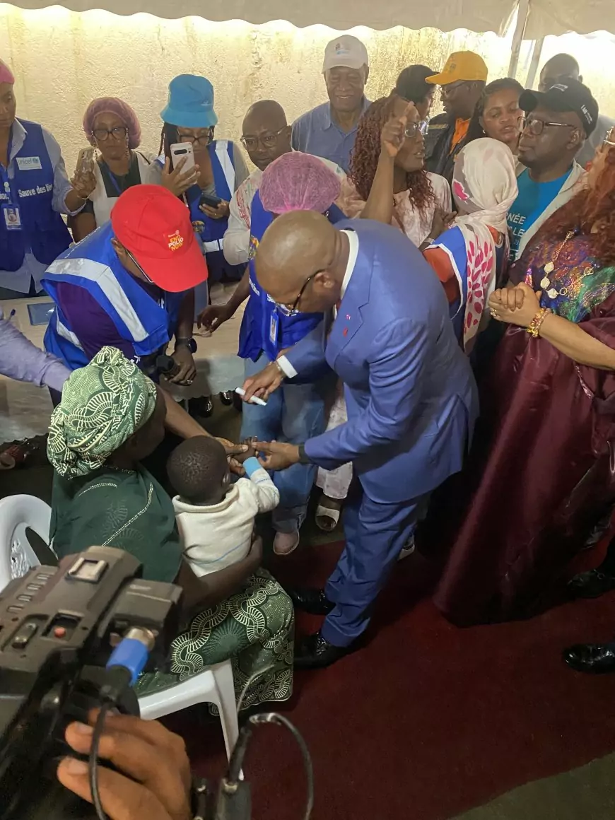 Lancement de la campagne Sasnim 1 et  les JLV polio (T2) : le Littoral mobilisé pour ses enfants