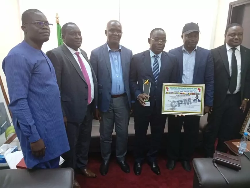 Prix panafricain de l’excellence managériale : quand les chiffres du Fonds routier valident le sacre d’Aubin Essaïe Moussa