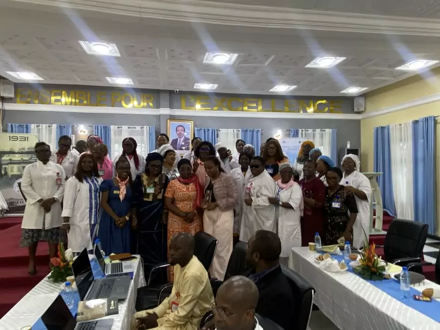 Hôpital Laquintinie de Douala : le Dr Marie Solange Ndom épse Ebongue Manga triplement distinguée par le ROJ-SAPDDA