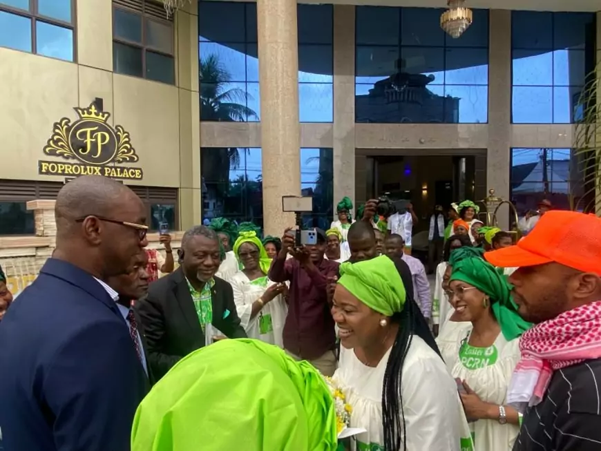 Pcrn : à Douala, Cabral Libii trace la feuille de route vers les 100 députés en 2027