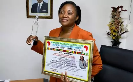 Mérite : Marie Abessolo décroche le Prix d’excellence africaine de la bonne gouvernance entrepreneuriale 2025-2026