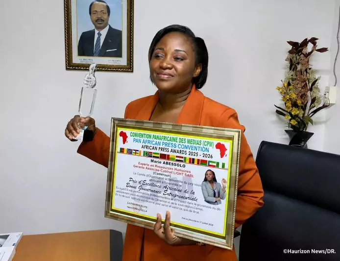 Mérite : Marie Abessolo décroche le Prix d’excellence africaine de la bonne gouvernance entrepreneuriale 2025-2026