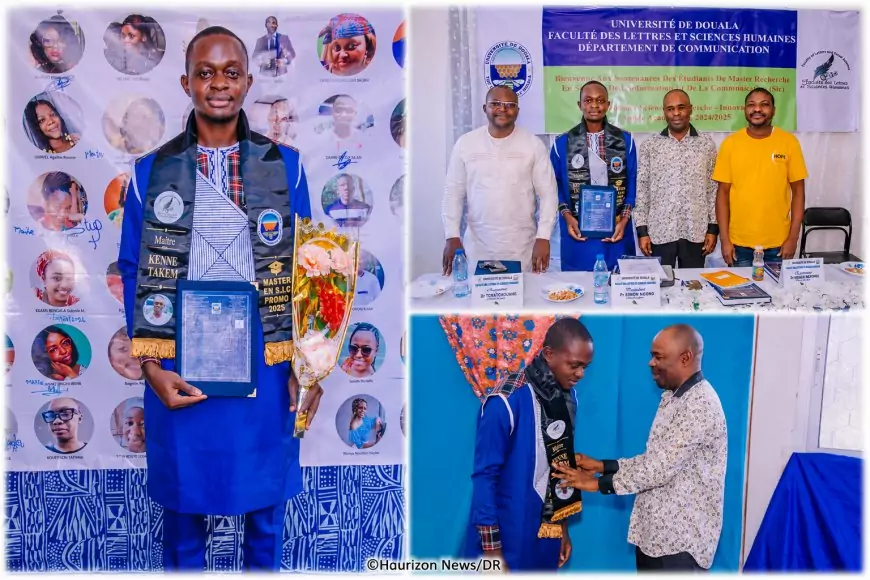 Journalisme économique au Cameroun : Dilan Kenne Takem met l’intelligence artificielle générative au banc d’essai lors de sa soutenance de master