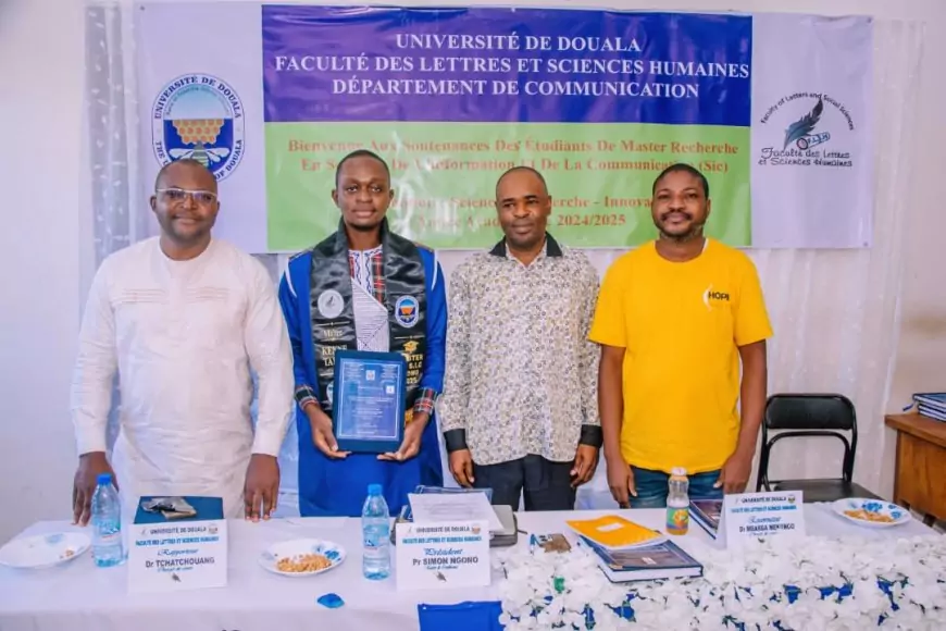 Journalisme économique au Cameroun : Dilan Kenne Takem met l’intelligence artificielle générative au banc d’essai lors de sa soutenance de master