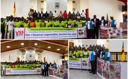 Cameroun : 51 nouvelles infections détectées chez les jeunes du Littoral à la fin de Vacances sans SIDA 2026