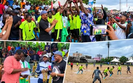 New-Bell Liga 2026 : Ancien Étage remporte la 5ème Super Coupe Paul Biya face à AS Boca Junior