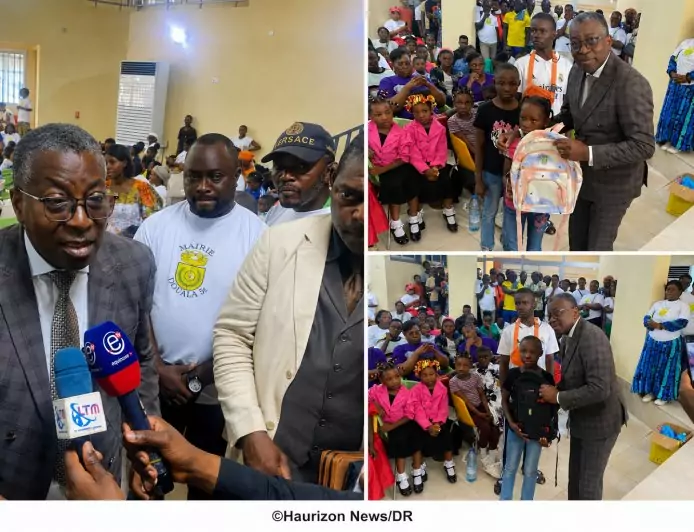 Cameroun :  des kits scolaires distribués à 1 000 enfants vulnérables de Douala 3 lors du “Back to School 2026”