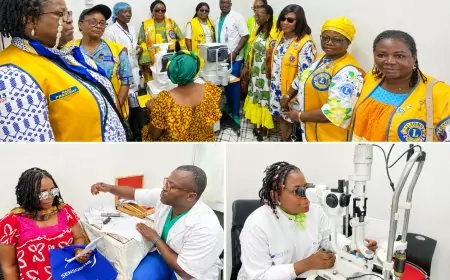 Journée mondiale de la vue : le LCI et l'Hôpital de district de Deïdo offrent des consultations gratuites à Douala