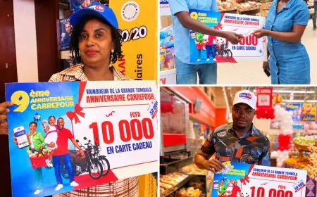 Carrefour Cameroun célèbre ses 9 ans avec une tombola jusqu'au 21 octobre