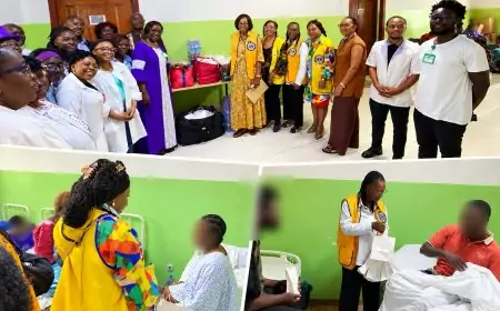 Santé mentale : le Lions Club Douala Candle entre au chevet des patients de Laquintinie