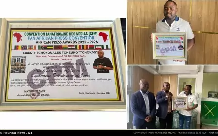 African Press Awards 2025-2026 : Ludovic Tchokhoualeu Tcheuko dit “Tchokos” primé à l'unanimité