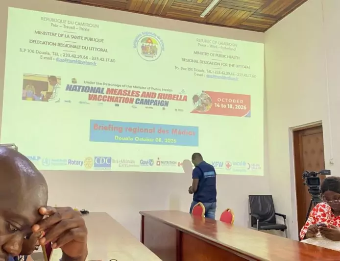 Rougeole-Rubéole au Cameroun : le Littoral prépare la campagne, 20 districts sur 24 déjà touchés