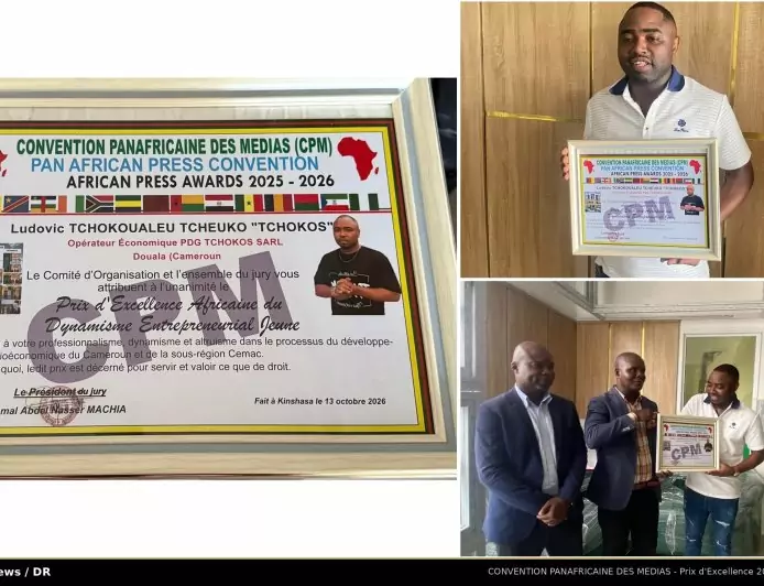 African Press Awards 2025-2026 : Ludovic Tchokhoualeu Tcheuko dit “Tchokos” primé à l'unanimité